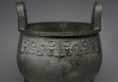 图片[3]-Ding cauldron dedicated to Grandfather Ding, late Shang dynasty, c. 12th-10th century BCE-China Archive